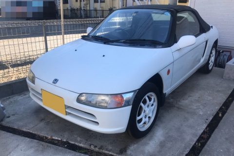 道*者様 ホンダ　ビート　PP1　トノカバー ホンダ ビート (PP1) トノカバー付き フェスティバルレッド