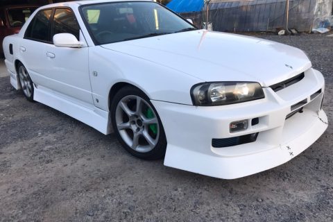 日産スカイラインER34 25GT-T ブレーキ