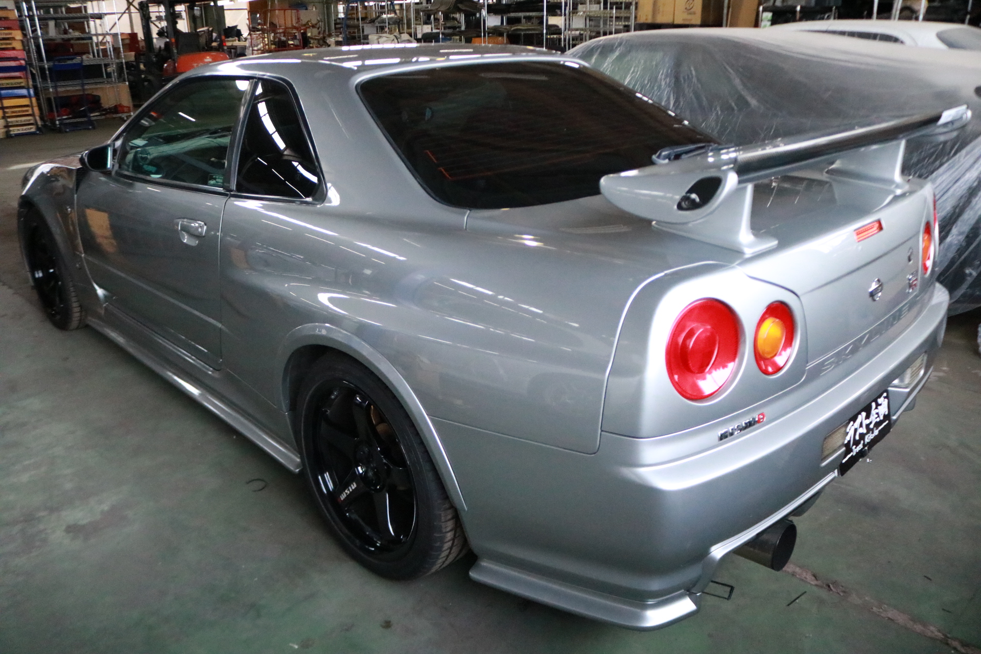 限定Ｗ特典付属 GT-R R34 BNR34 ER34 ミラー 純正 - 通販